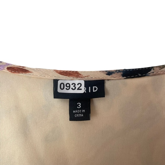 Torrid EUC Pretty Multicolor Floral Boho Dress, Size 3 (XXXL) - Picture 9 of 9